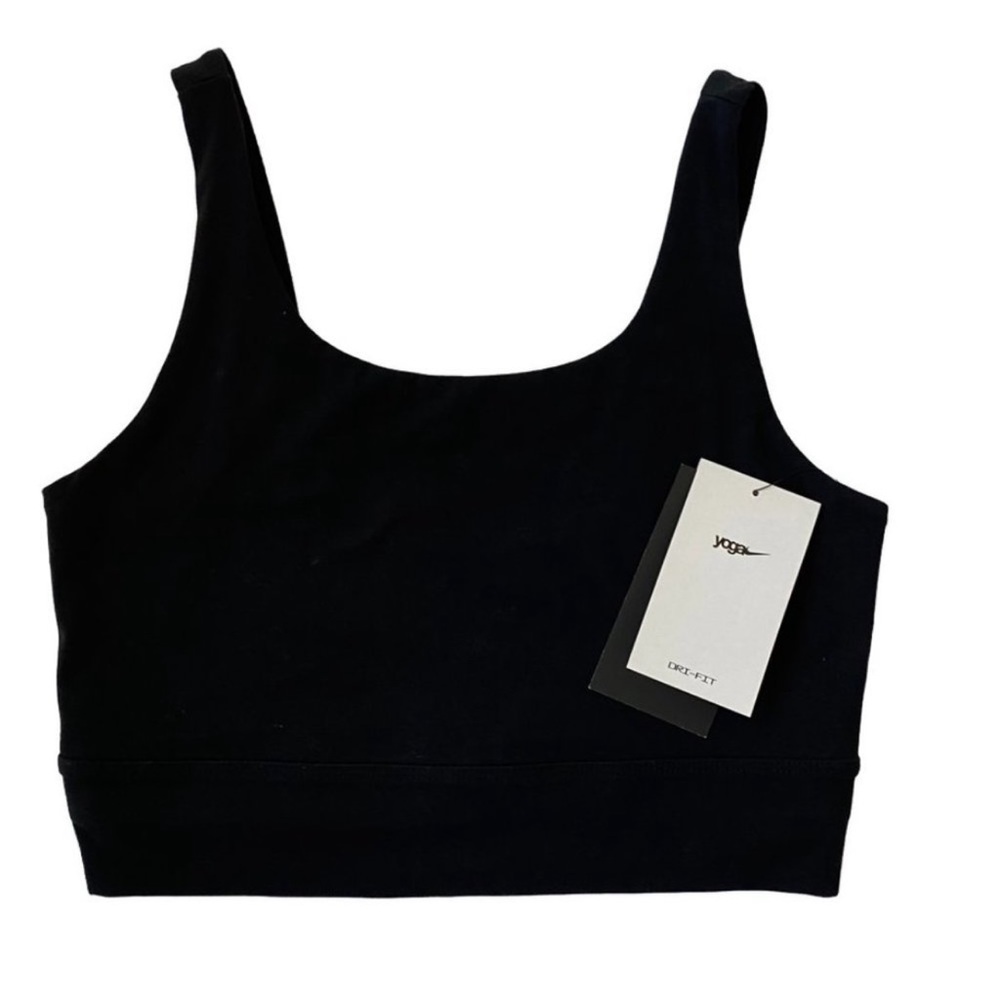 Nike Black Dri-Fit Tight Fit Yoga Workout Top SZ S NWT